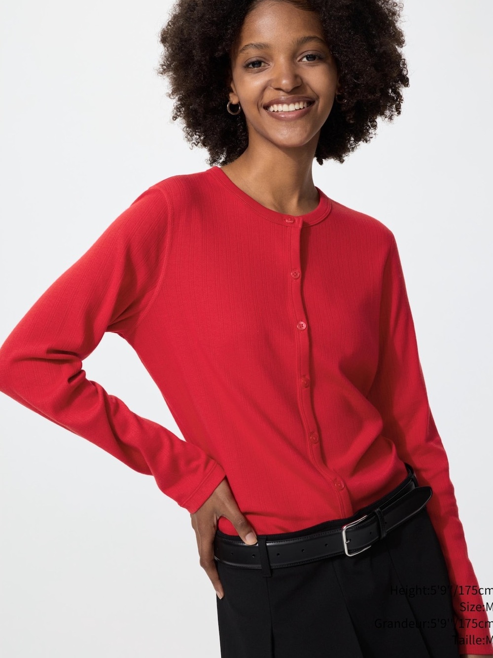 Uniqlo Pointelle Knit Cardigan